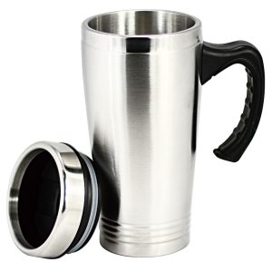 Gillian double wall stainless steel car mug
