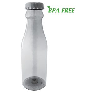 Ivory tritan plastic bottle