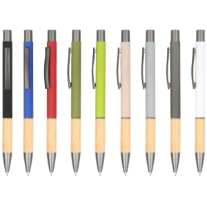 Glacier bamboo aluminum pen